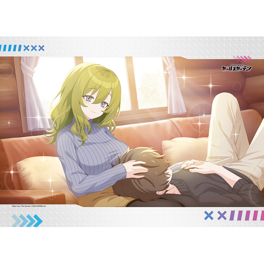 [マブラヴ ガールズガーデン]B2タペストリー(熱と湿度と介抱と) - AniSmile