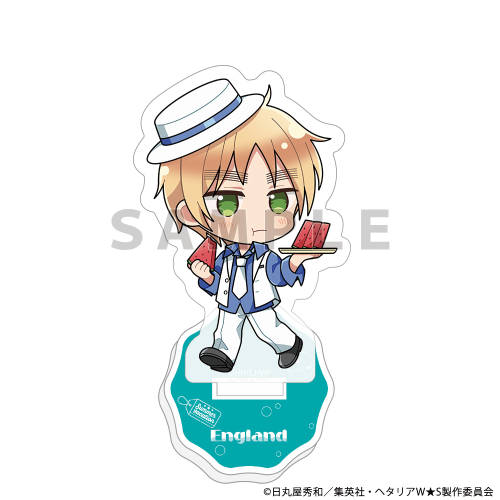 [ヘタリア World★Stars]アクリルスタンド(イギリス/サマーバケーション) Image 2 | AniSmile