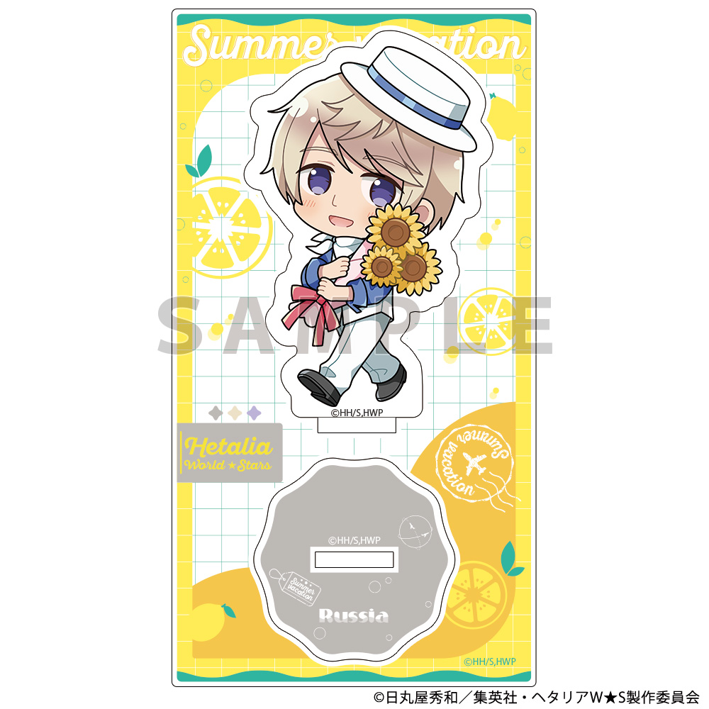 [ヘタリア World★Stars]アクリルスタンド(ロシア/サマーバケーション) - AniSmile