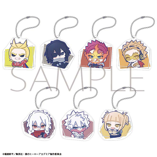 僕のヒーローアカデミア アクリルキーホルダーコレクション/ぬいパル すきっぷ - AniSmile