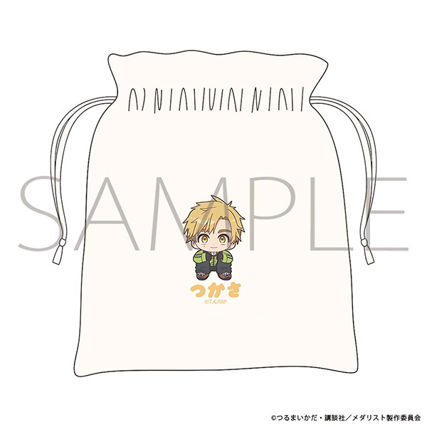 メダリスト サテンフリル巾着/明浦路司 - 公式商品画像 | AniSmile
