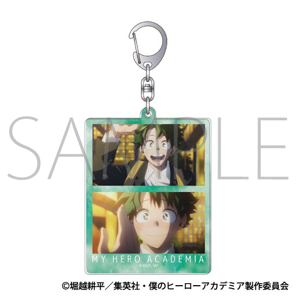 僕のヒーローアカデミア 名場面アクリルキーホルダー/緑谷 出久 - AniSmile