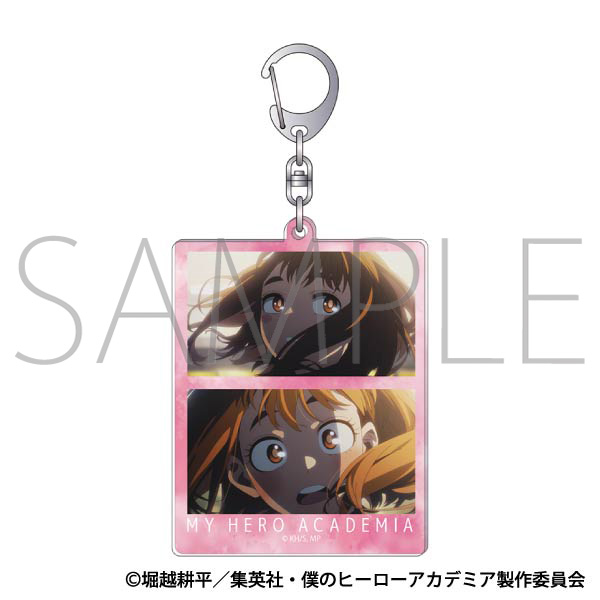 僕のヒーローアカデミア 名場面アクリルキーホルダー/麗日 お茶子 - AniSmile