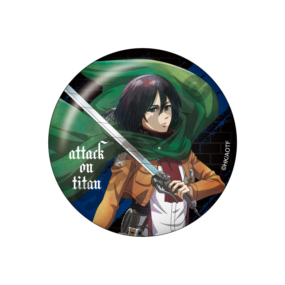 「進撃の巨人」 be determined 缶バッジ ※1BOX=8入 画像 4 | AniSmile