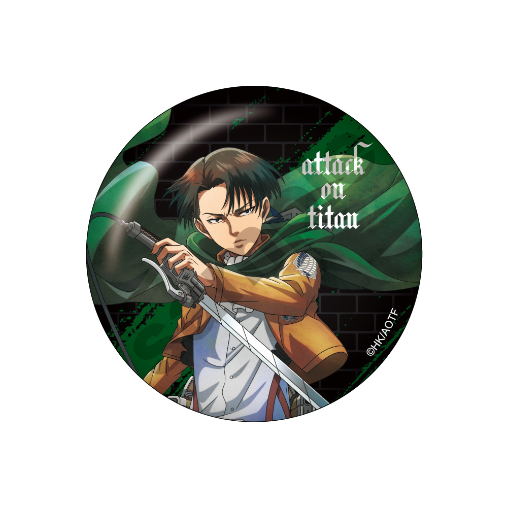 「進撃の巨人」 be determined 缶バッジ ※1BOX=8入 画像 6 | AniSmile