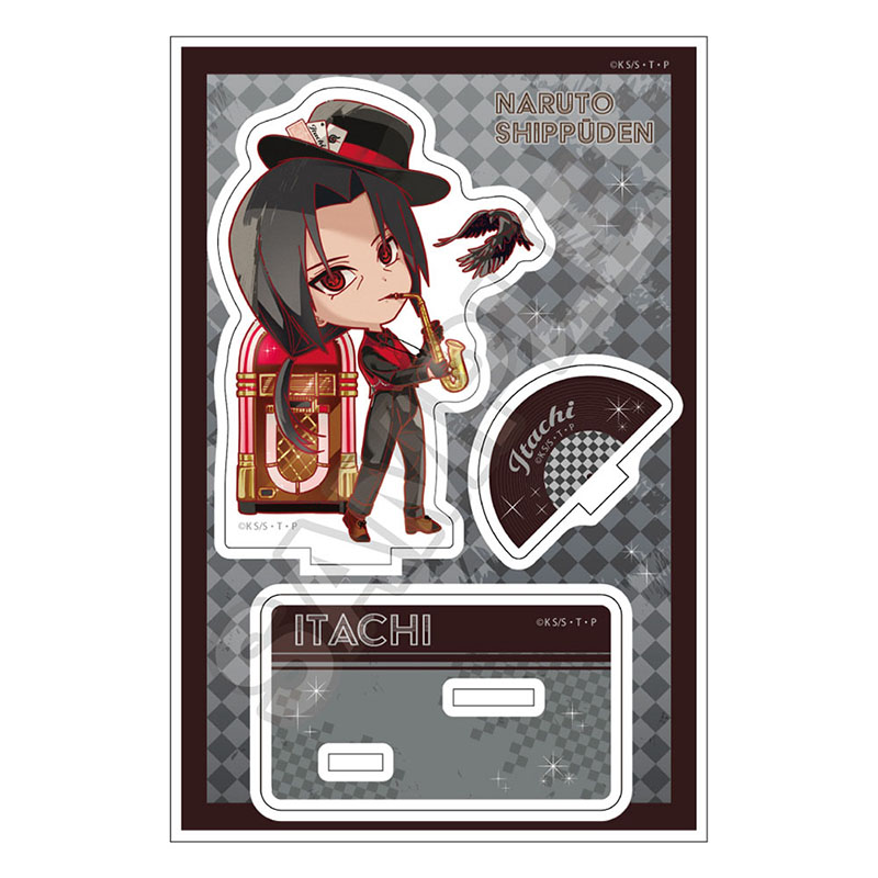 NARUTO -ナルト- 疾風伝 ロカビリーファッション アクリルスタンドJr. うちはイタチ 画像 3 | AniSmile