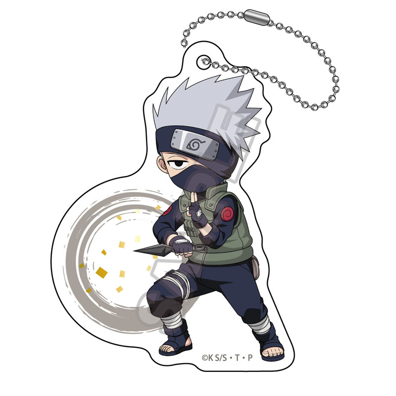 NARUTO-ナルト- 疾風伝 Battle vol.1 アクリルキーチェーン はたけカカシ 画像 3 | AniSmile