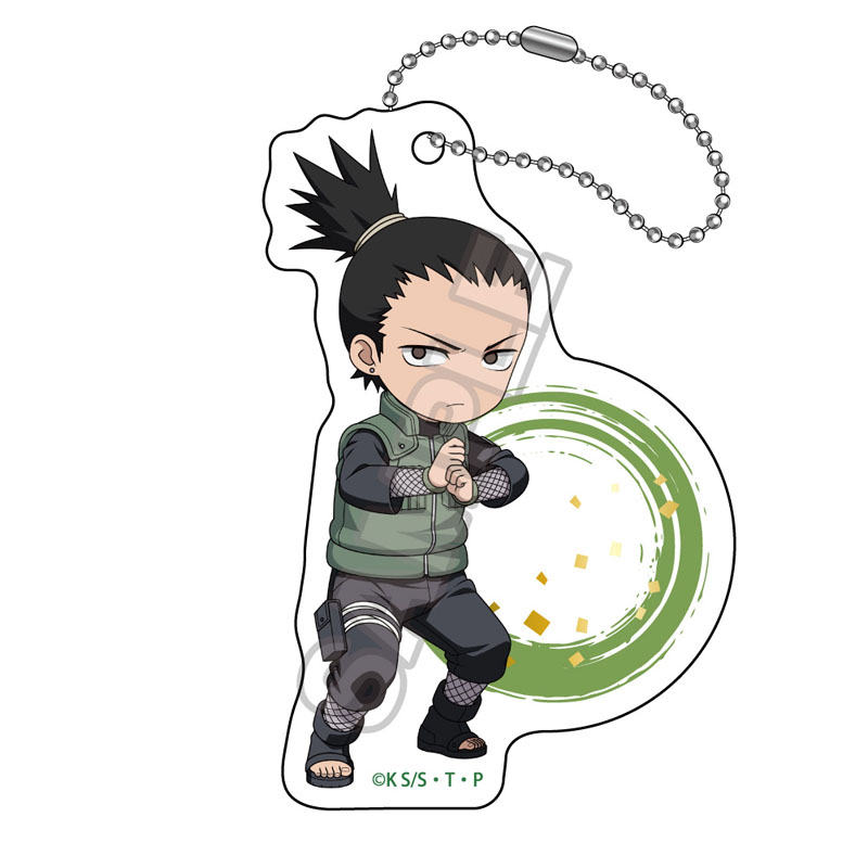 NARUTO-ナルト- 疾風伝 Battle vol.1 アクリルキーチェーン 奈良シカマル 画像 3 | AniSmile