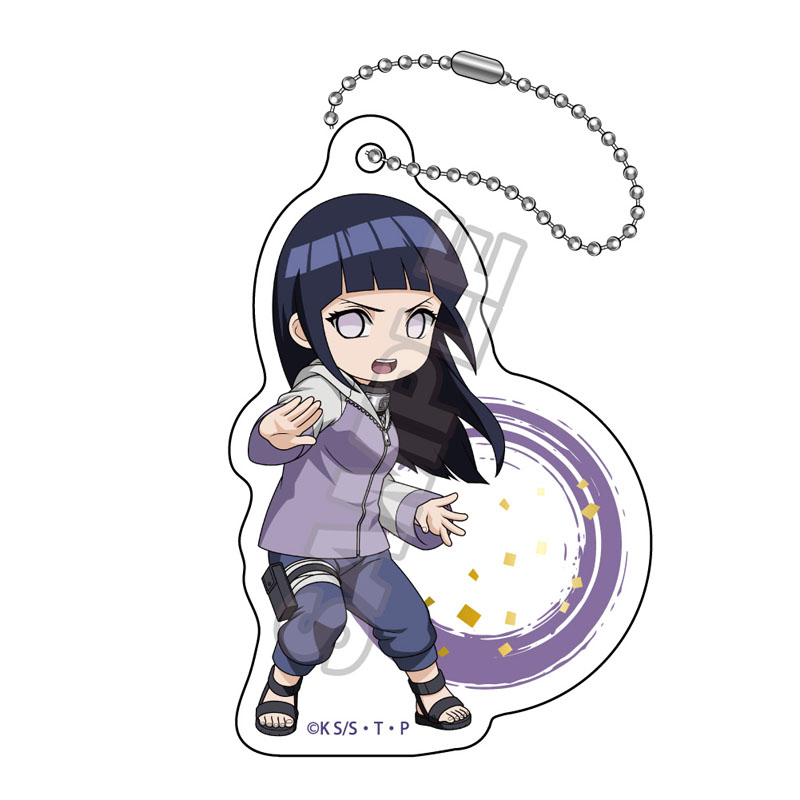 NARUTO-ナルト- 疾風伝 Battle vol.1 アクリルキーチェーン 日向ヒナタ 画像 3 | AniSmile