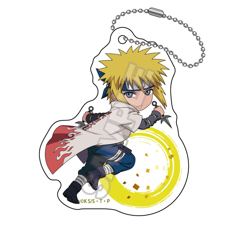 NARUTO-ナルト- 疾風伝 Battle vol.2 アクリルキーチェーン 波風ミナト 画像 3 | AniSmile