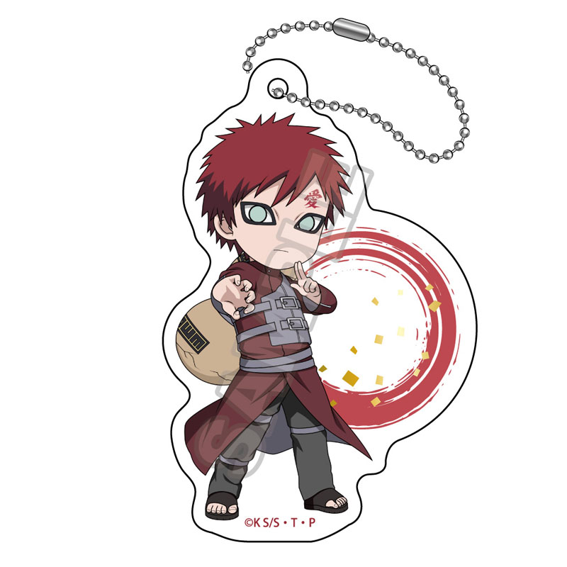 NARUTO-ナルト- 疾風伝 Battle vol.2 アクリルキーチェーン 我愛羅 画像 3 | AniSmile