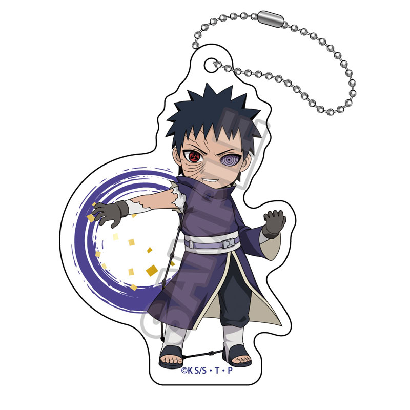 NARUTO-ナルト- 疾風伝 Battle vol.2 アクリルキーチェーン うちはオビト 画像 3 | AniSmile