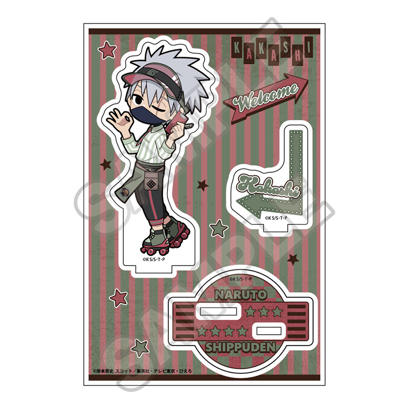 NARUTO-ナルト- 疾風伝 アメリカンダイナー アクリルスタンドJr. はたけカカシ 画像 3 | AniSmile