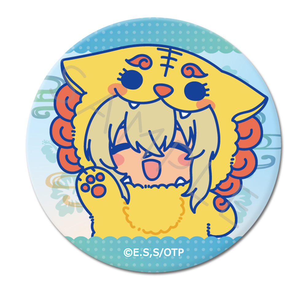 TVアニメ『沖縄で好きになった子が方言すぎてツラすぎる』 丸形缶バッジ(57mm) F(比嘉夏菜)【mochocho】 图片 2 | AniSmile