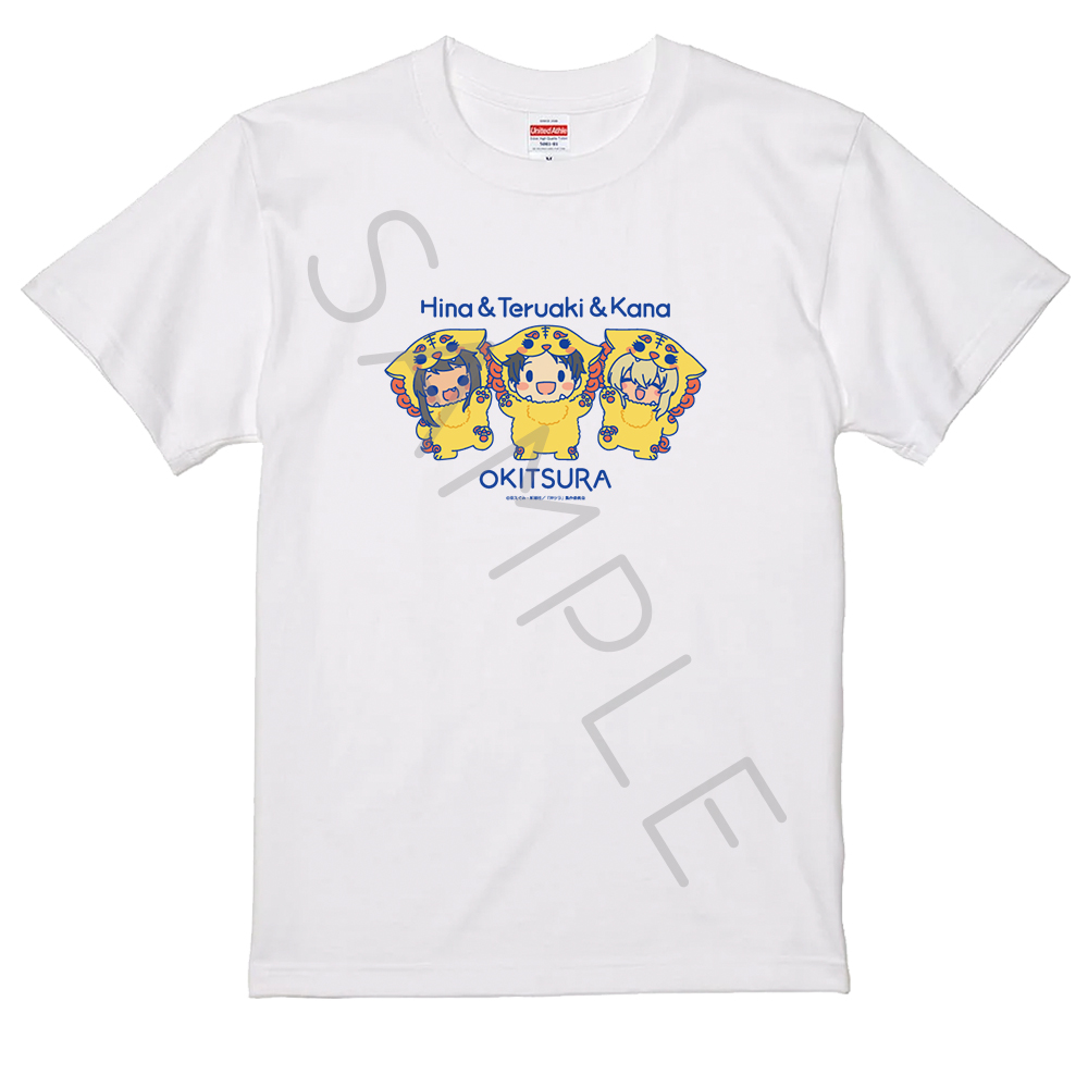TVアニメ『沖縄で好きになった子が方言すぎてツラすぎる』 Tシャツ デザインC ホワイト Sサイズ Image 2 | AniSmile