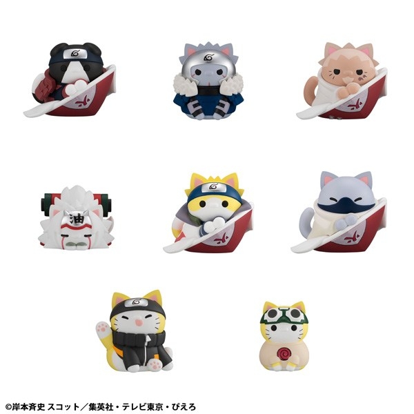 MEGA CAT PROJECT NARUTO-ナルト- 疾風伝 ニャルト! 師弟・絆編【再販】 - AniSmile