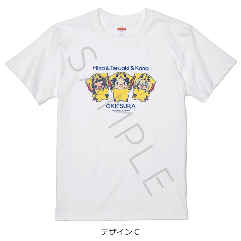 TVアニメ『沖縄で好きになった子が方言すぎてツラすぎる』 Tシャツ デザインC ホワイト Lサイズ - AniSmile