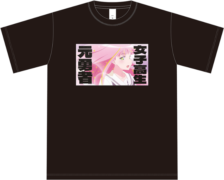 『花織さんは転生しても喧嘩がしたい』ミーティア Tシャツ - AniSmile