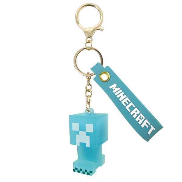 Minecraft Dungeons2 マスコットキーホルダー クリーパーソウル - AniSmile