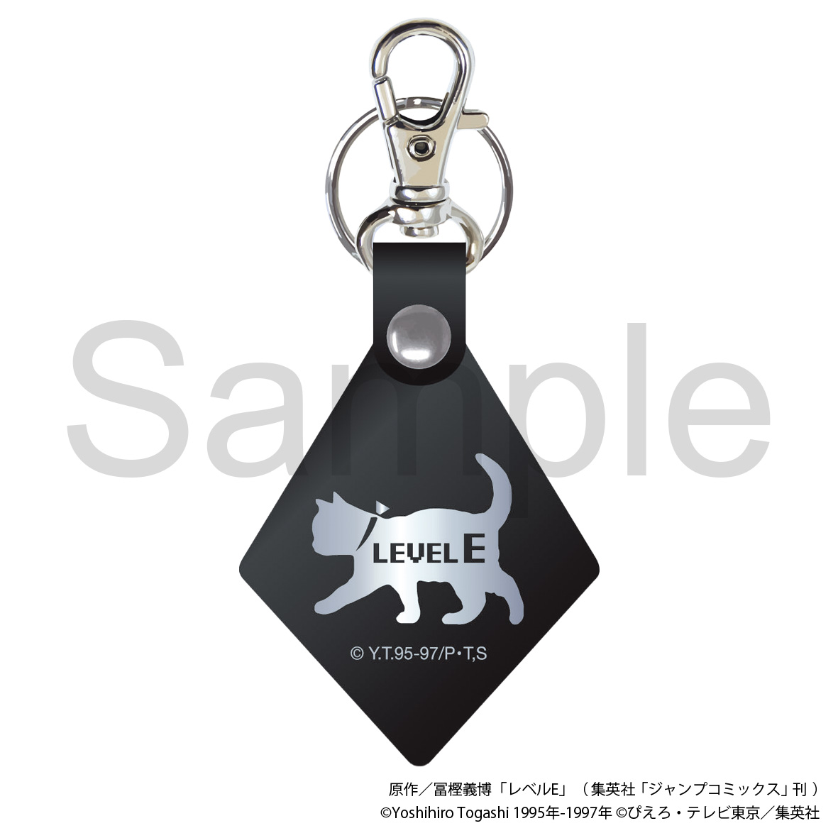 レベルE レザーキーホルダー - AniSmile