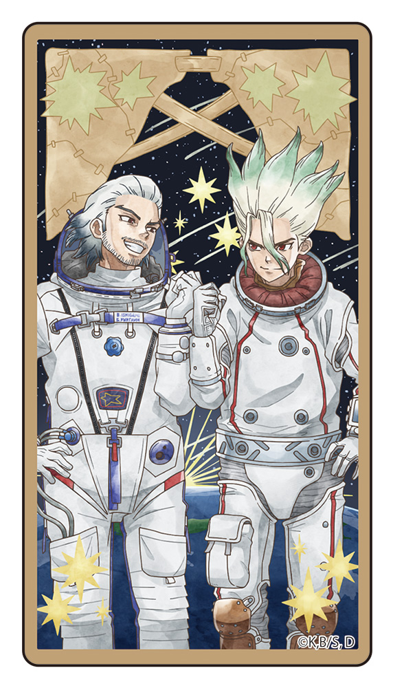 Dr.STONE クリアカード 千空&白夜 - AniSmile