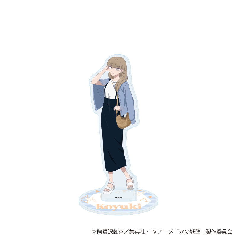 アクリルスタンド「氷の城壁」05/氷川小雪 サスペンダーver.(描き下ろしイラスト) - AniSmile