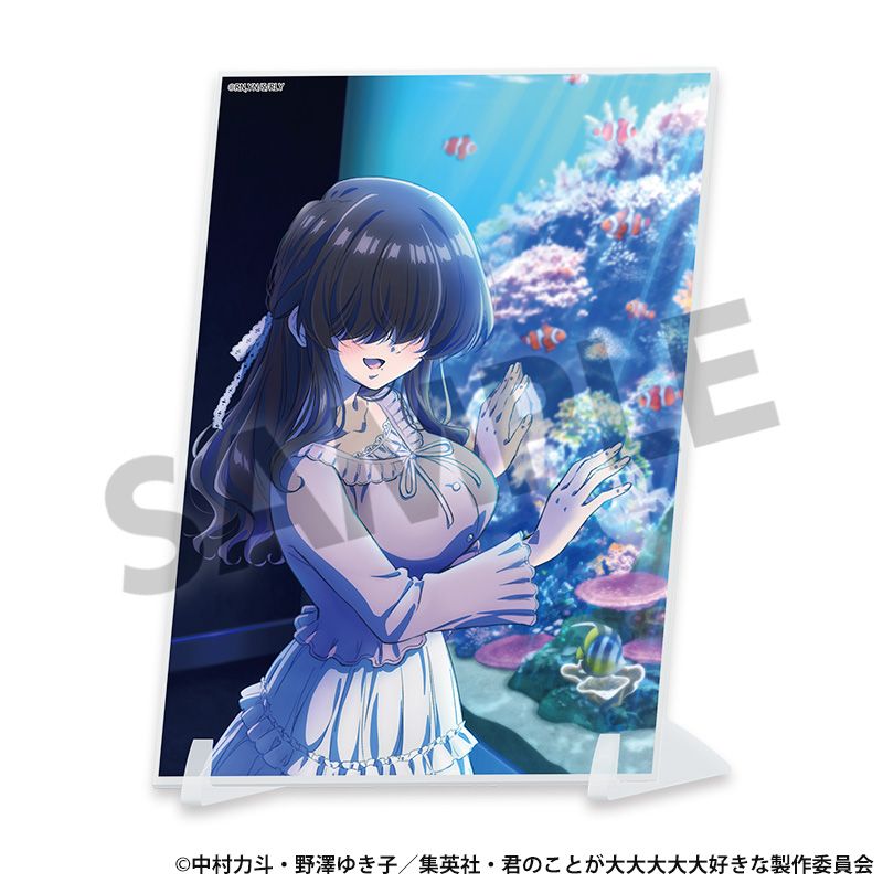 君のことが大大大大大好きな100人の彼女 A6ビジュアルアクリルプレート 華暮愛々 - AniSmile