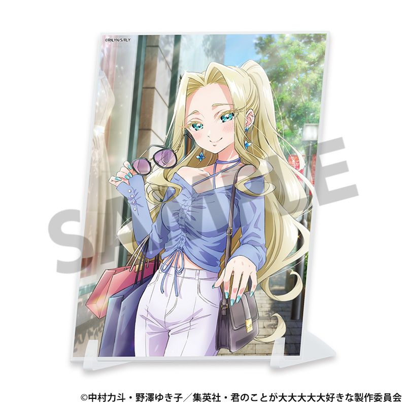 君のことが大大大大大好きな100人の彼女 A6ビジュアルアクリルプレート 美杉美々美 - AniSmile