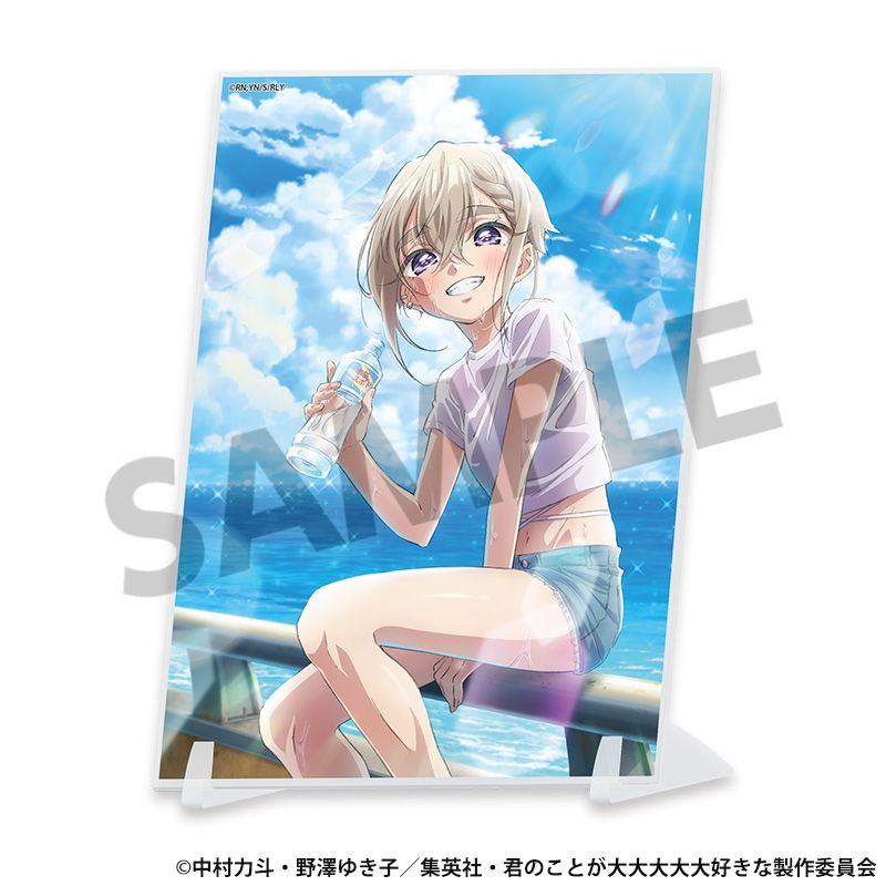 君のことが大大大大大好きな100人の彼女 A6ビジュアルアクリルプレート 須藤 育 - AniSmile