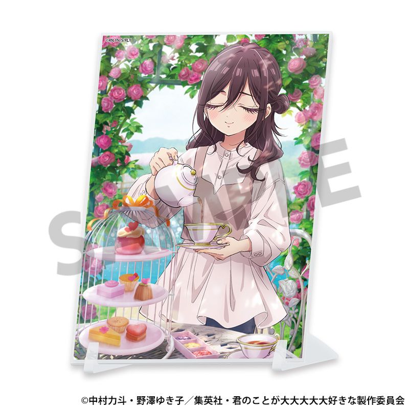 君のことが大大大大大好きな100人の彼女 A6ビジュアルアクリルプレート 銘戸芽衣 - AniSmile