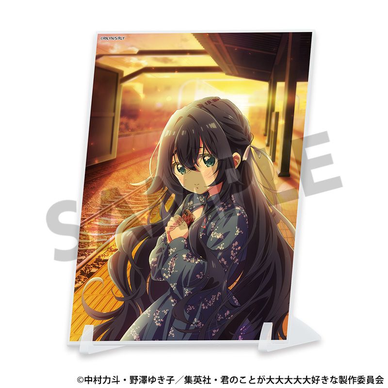 君のことが大大大大大好きな100人の彼女 A6ビジュアルアクリルプレート 好本 静 - AniSmile