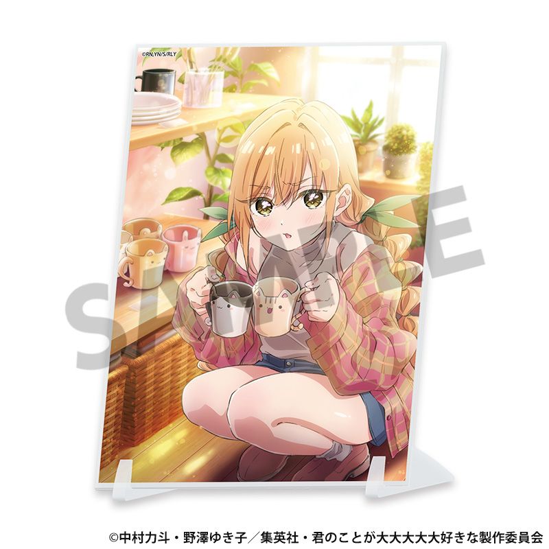 君のことが大大大大大好きな100人の彼女 A6ビジュアルアクリルプレート 院田唐音 - AniSmile