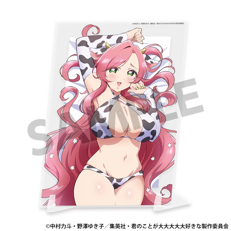 君のことが大大大大大好きな100人の彼女 描き下ろしビジュアルアクリルプレート 花園羽々里 B - AniSmile