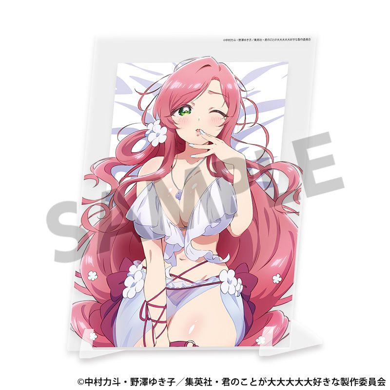 君のことが大大大大大好きな100人の彼女 描き下ろしビジュアルアクリルプレート 花園羽々里 A - AniSmile