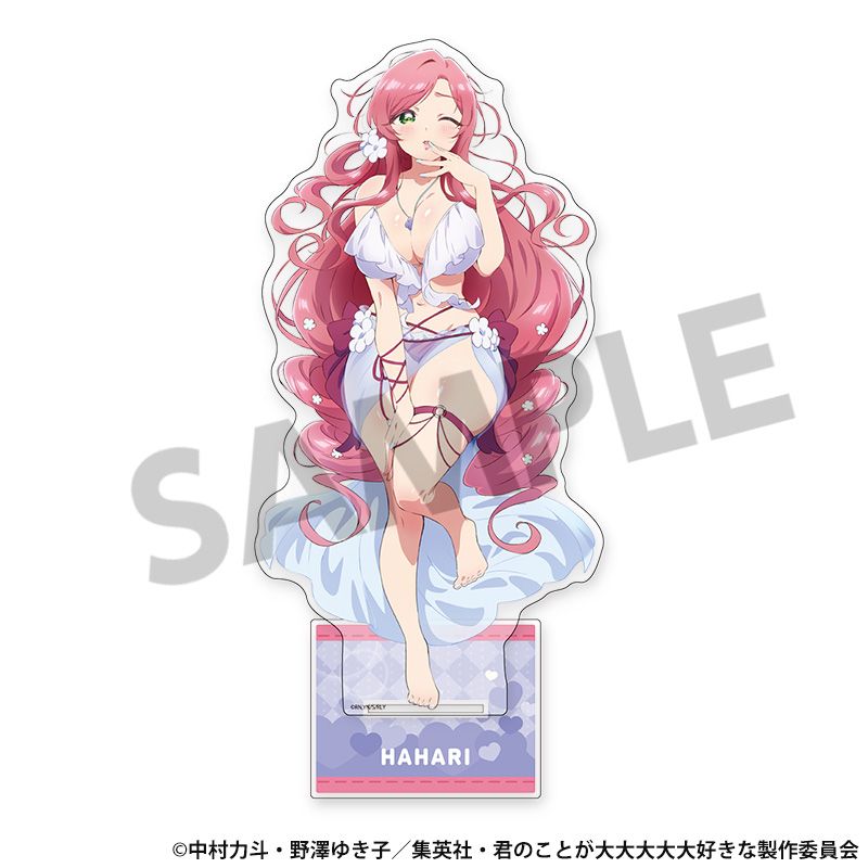 君のことが大大大大大好きな100人の彼女 描き下ろしBIGアクリルスタンド 花園羽々里 A - AniSmile
