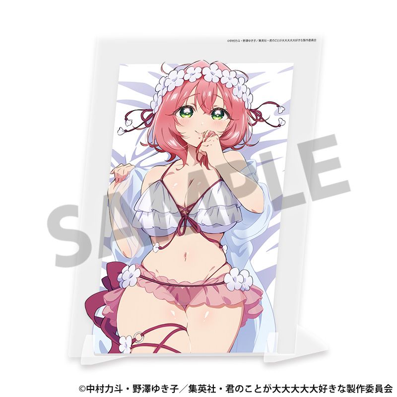 君のことが大大大大大好きな100人の彼女 描き下ろしアクリルスタンド 花園羽香里 B Image 4 | AniSmile
