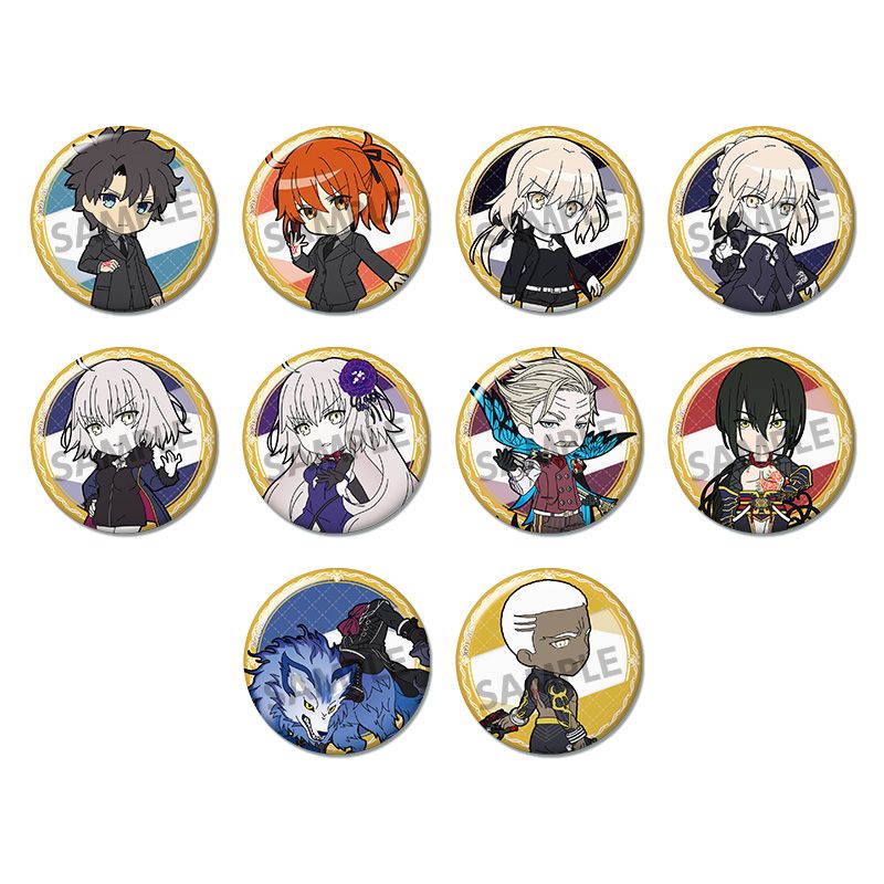 ぴくりる! Fate/Grand Order トレーディング缶バッジ vol.8 - official product image | AniSmile