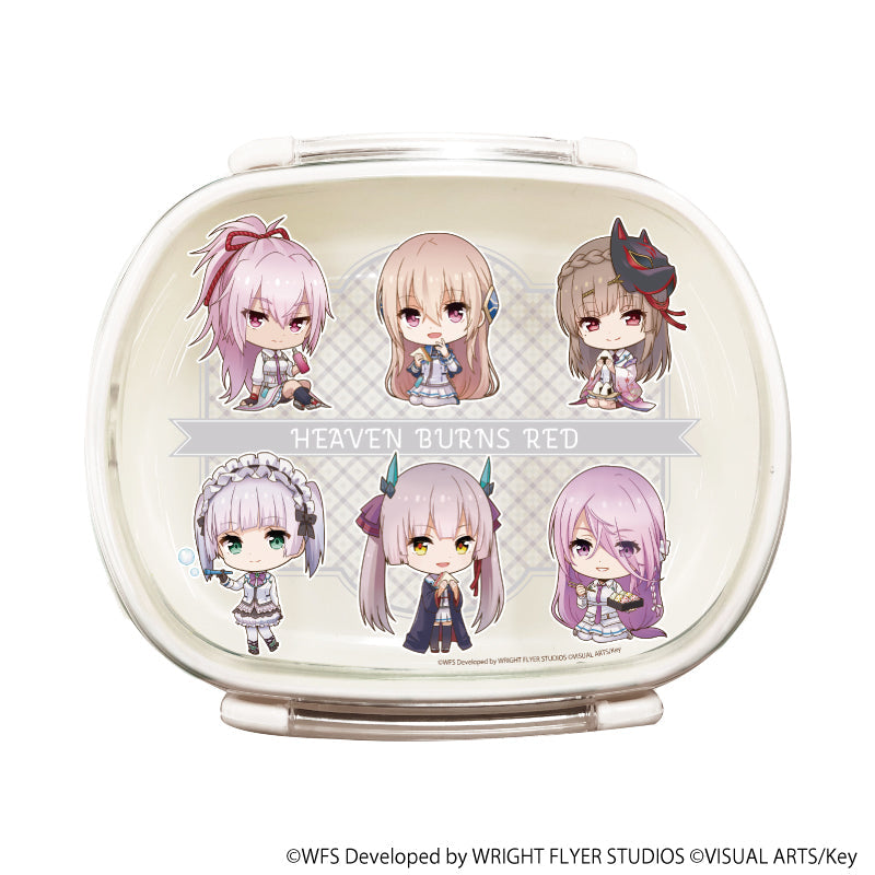 キャラランチボックス「ヘブンバーンズレッド」04/ピクニックver. 第30G部隊(ミニキャライラスト) - AniSmile