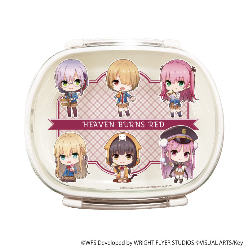 キャラランチボックス「ヘブンバーンズレッド」01/ピクニックver. 第31A部隊(ミニキャライラスト) - AniSmile
