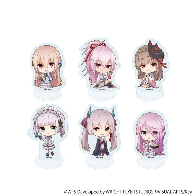 アクリルぷちスタンド「ヘブンバーンズレッド」22/ピクニックver. 第30G部隊 ブラインド(全6種)(ミニキャライラスト) - AniSmile