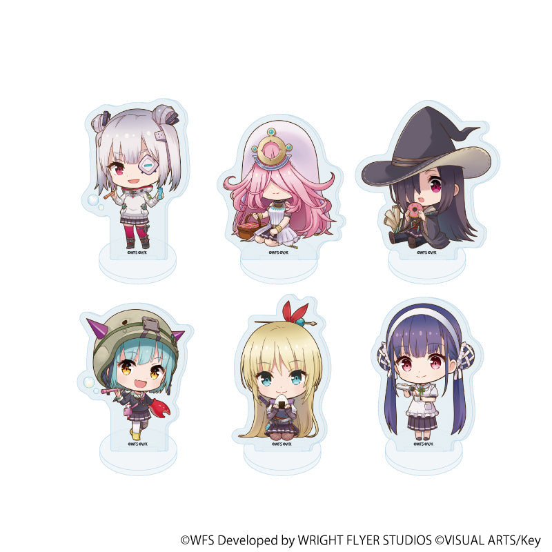 アクリルぷちスタンド「ヘブンバーンズレッド」21/ピクニックver. 第31C部隊 ブラインド(全6種)(ミニキャライラスト) - AniSmile