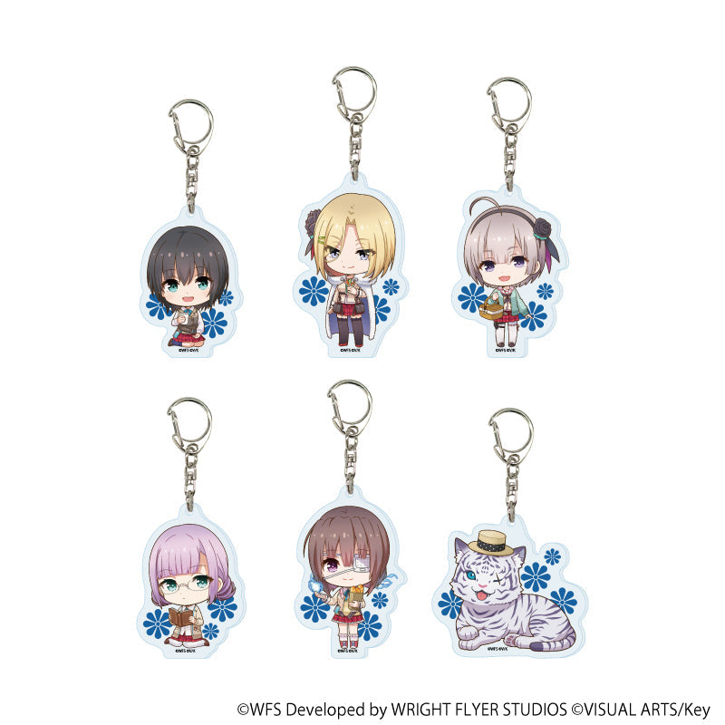 アクリルキーホルダー「ヘブンバーンズレッド」11/ピクニックver. 第31B部隊 ブラインド(全6種)(ミニキャライラスト) - AniSmile