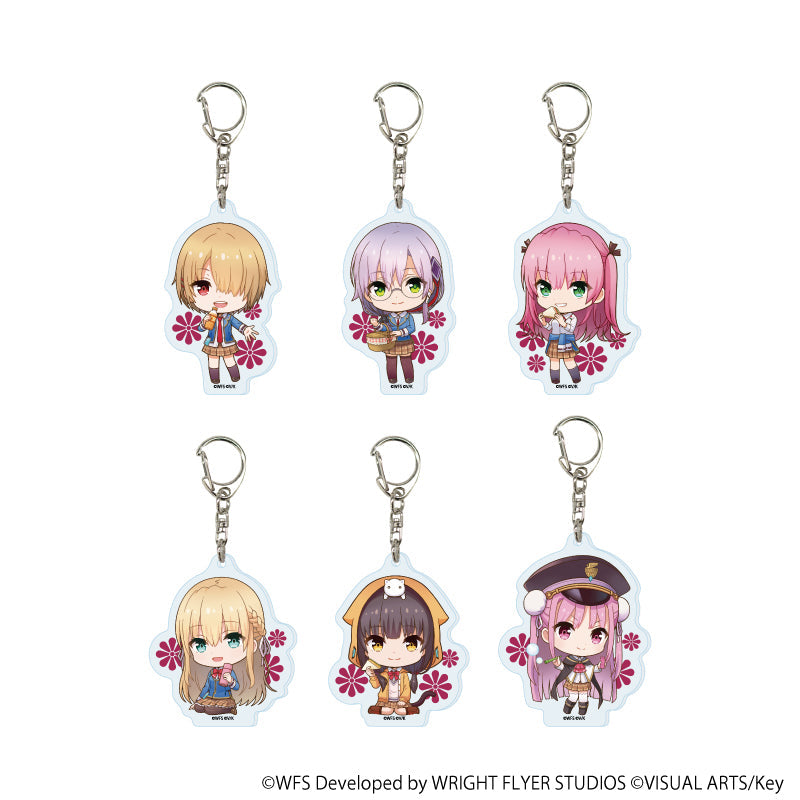 アクリルキーホルダー「ヘブンバーンズレッド」10/ピクニックver. 第31A部隊 ブラインド(全6種)(ミニキャライラスト) - AniSmile