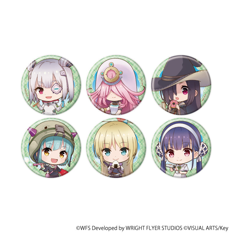 缶バッジ「ヘブンバーンズレッド」20/ピクニックver. 第31C部隊 ブラインド(全6種)(ミニキャライラスト) - AniSmile