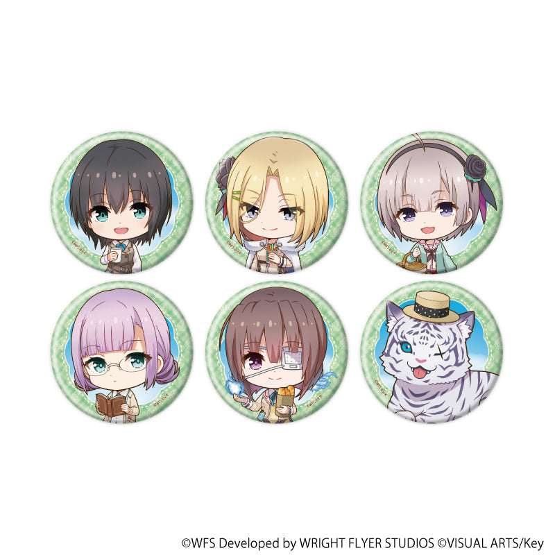 缶バッジ「ヘブンバーンズレッド」19/ピクニックver. 第31B部隊 ブラインド(全6種)(ミニキャライラスト) - AniSmile
