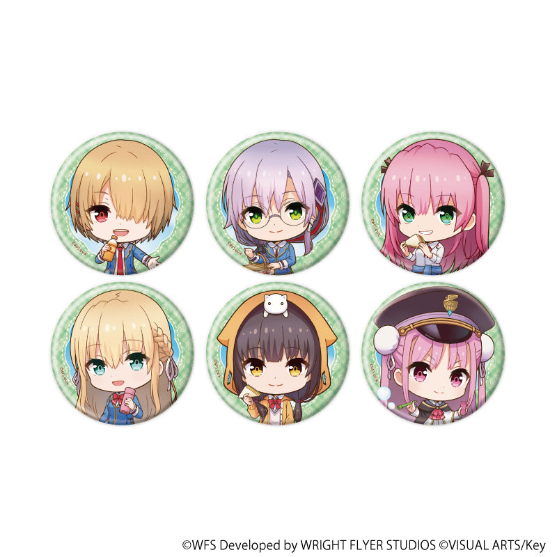 缶バッジ「ヘブンバーンズレッド」18/ピクニックver. 第31A部隊 ブラインド(全6種)(ミニキャライラスト) - AniSmile