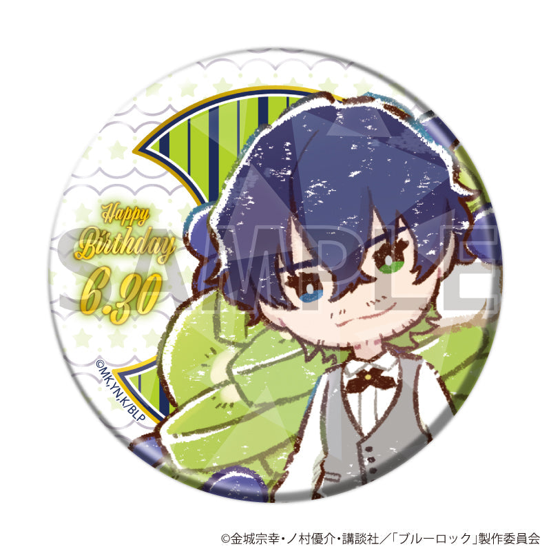 ホログラム缶バッジ(57mm)「TVアニメ『ブルーロック』」09/誕生日ver. オリヴァ・愛空(グラフアートイラスト) - 公式商品画像 | AniSmile
