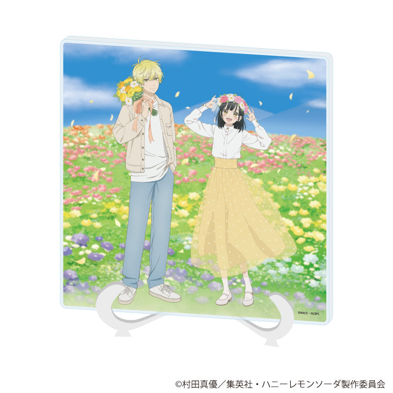 アクリルアートボード「ハニーレモンソーダ」01/石森羽花&三浦 界(描き下ろしイラスト) - AniSmile