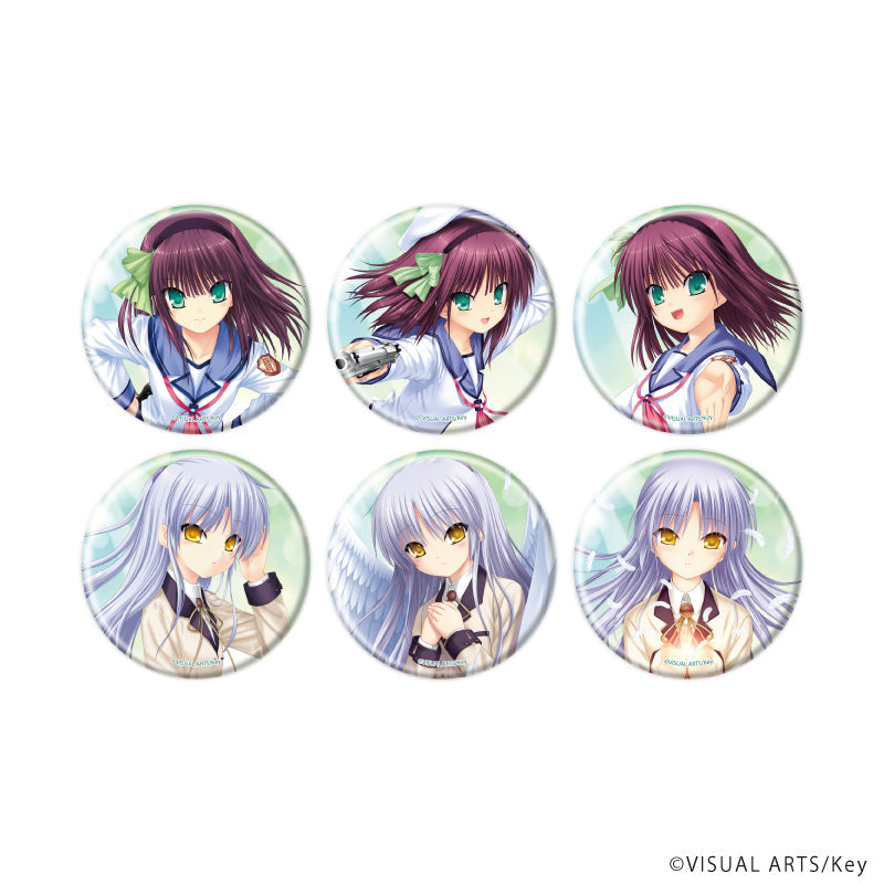 缶バッジ「Angel Beats!」01/ブラインド(全6種)(公式イラスト) - AniSmile