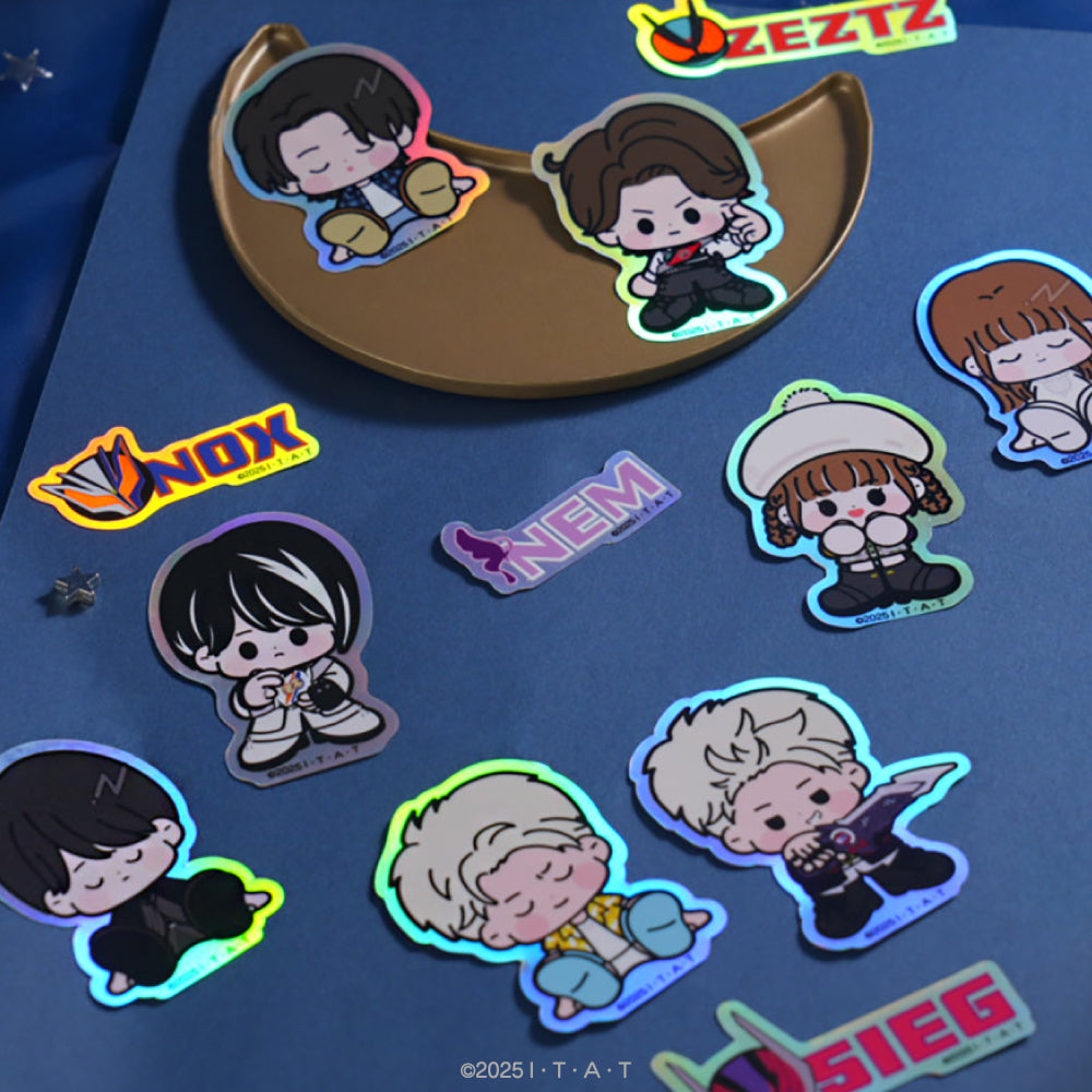 仮面ライダーゼッツ ステッカー入りポーチ 01.万津莫/仮面ライダーゼッツ 画像 5 | AniSmile